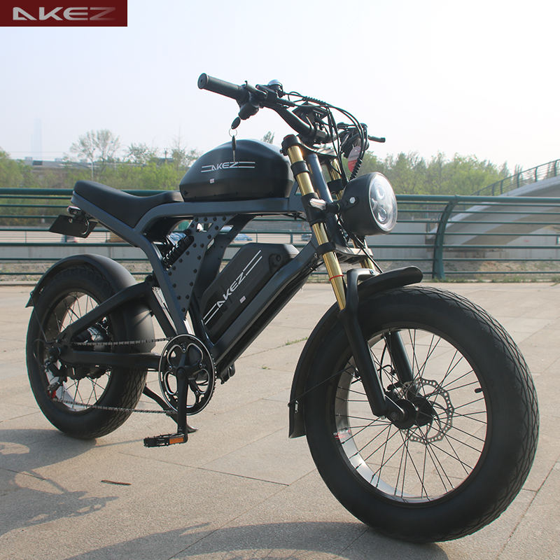 2025 China Factory E-Bike Electric Motorcycle With 52V Lithium Battery 55km Charge Urban and Off-Road Use