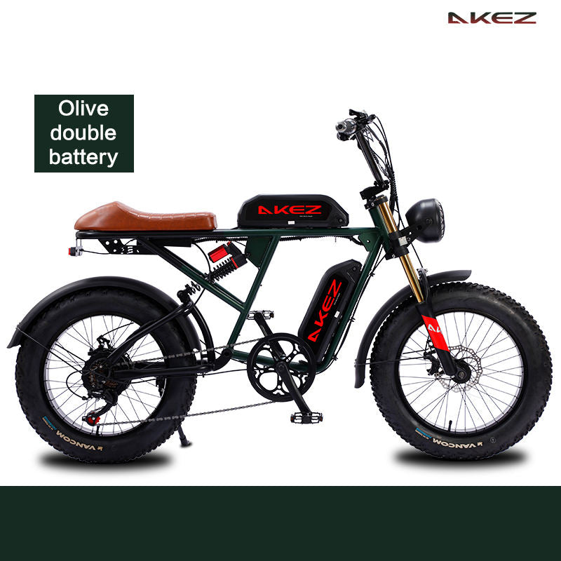 2025 New Mountain Electric Bike Canada US Market 48V Motor Electric Bike