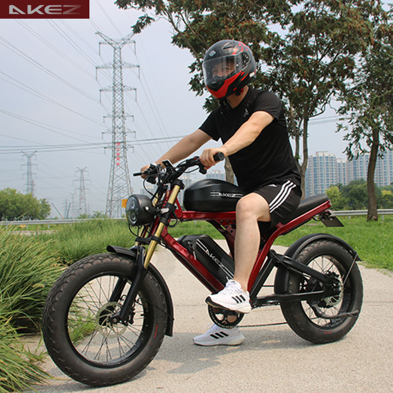 2025 China Factory E-Bike Electric Motorcycle With 52V Lithium Battery 55km Charge Urban and Off-Road Use