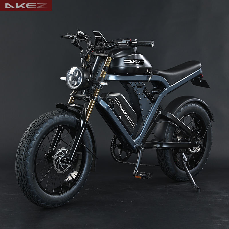 2025 China Factory E-Bike Electric Motorcycle With 52V Lithium Battery 55km Charge Urban and Off-Road Use