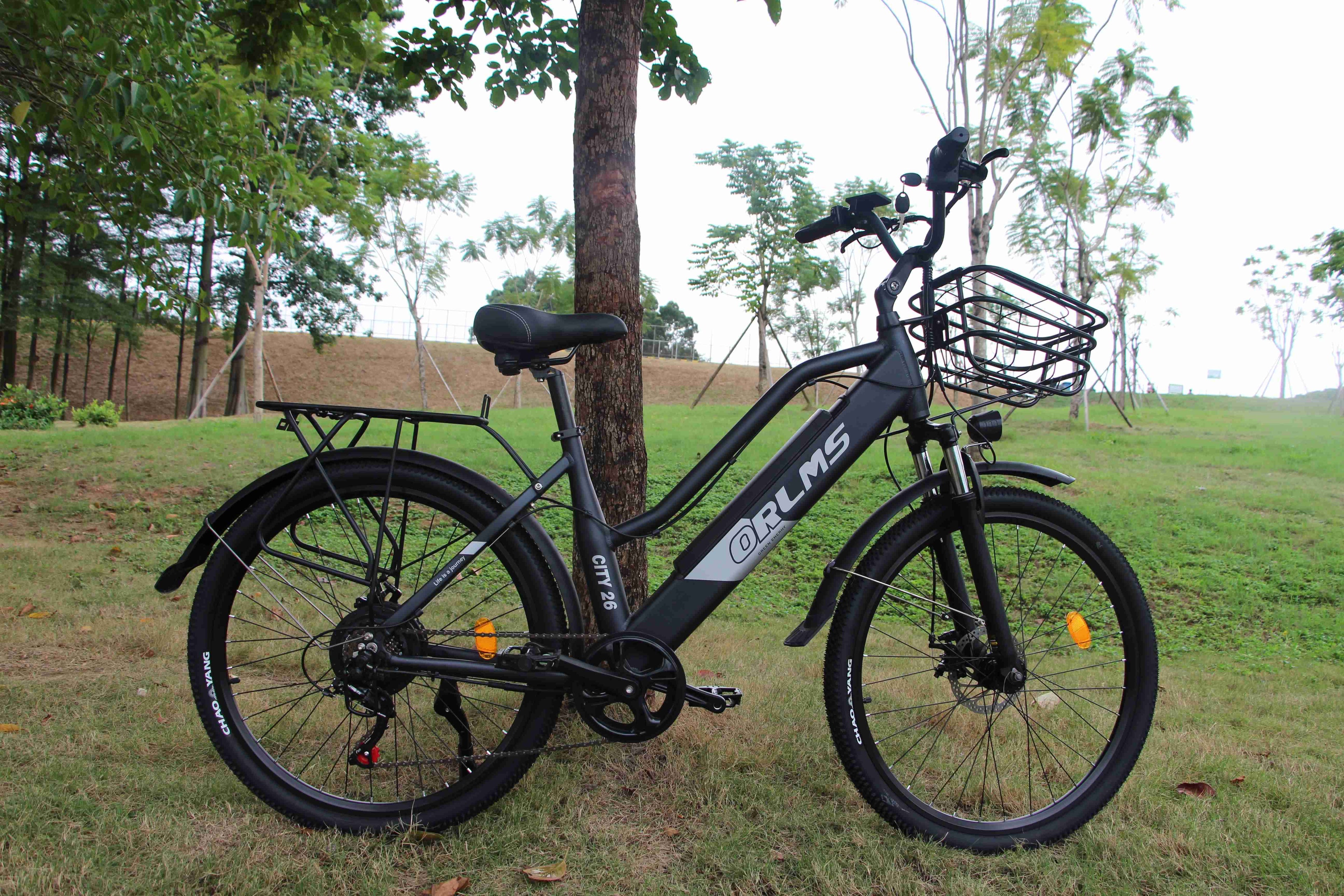 Hot Sale 500W 48V City Electric Bike 7 Speed Variable Speed Electric Bike Women Retro Commuting City Ebike