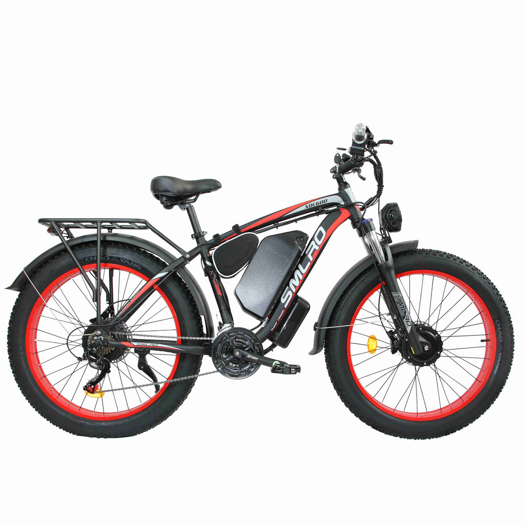 Mountain Exercise Electric Bike 52v/30AH Lithium Battery Mountain Ebike Hydraulic Disc Brake Fat Tire Snow Electric Bicycle