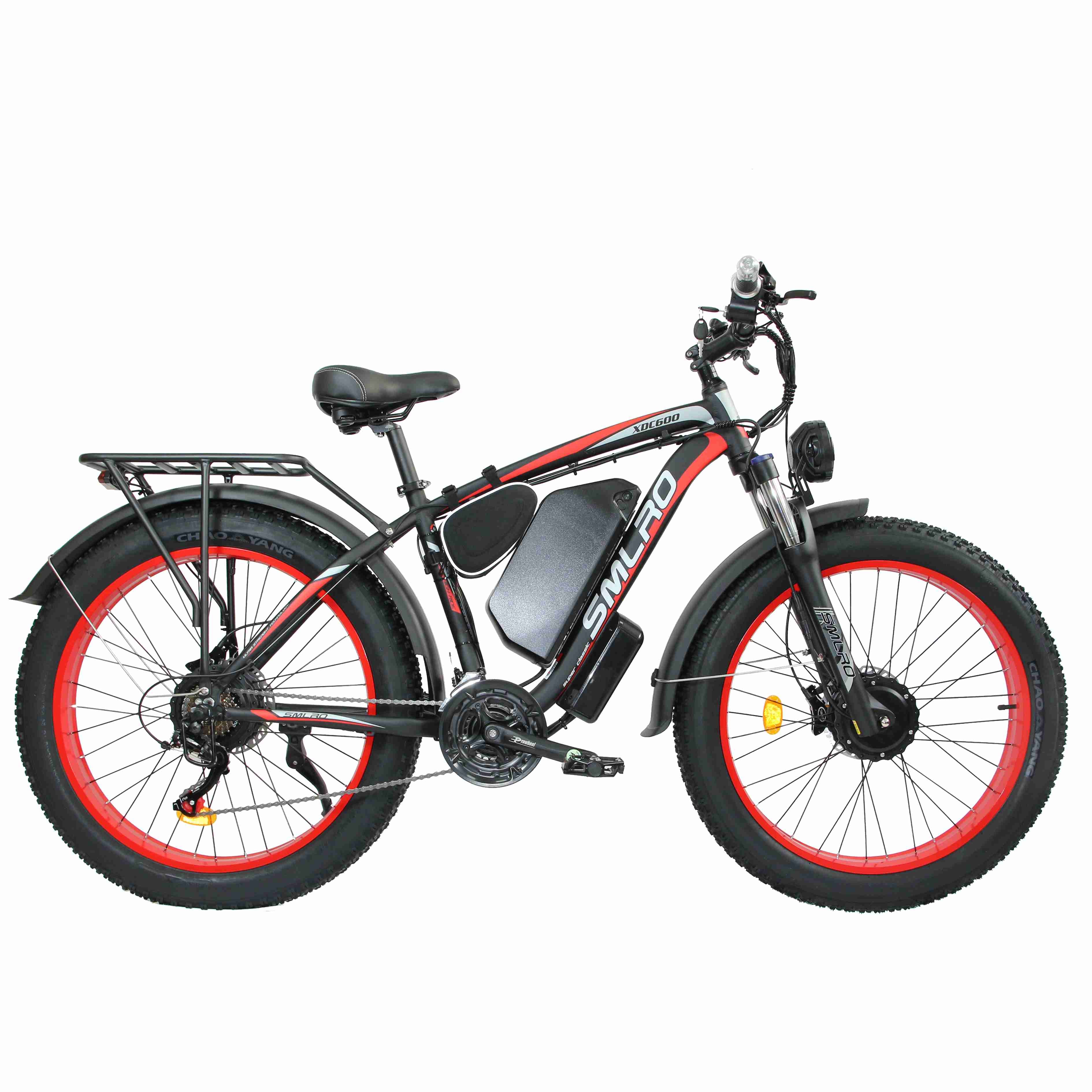 Mountain Exercise Electric Bike 52v/30AH Lithium Battery Mountain Ebike Hydraulic Disc Brake Fat Tire Snow Electric Bicycle