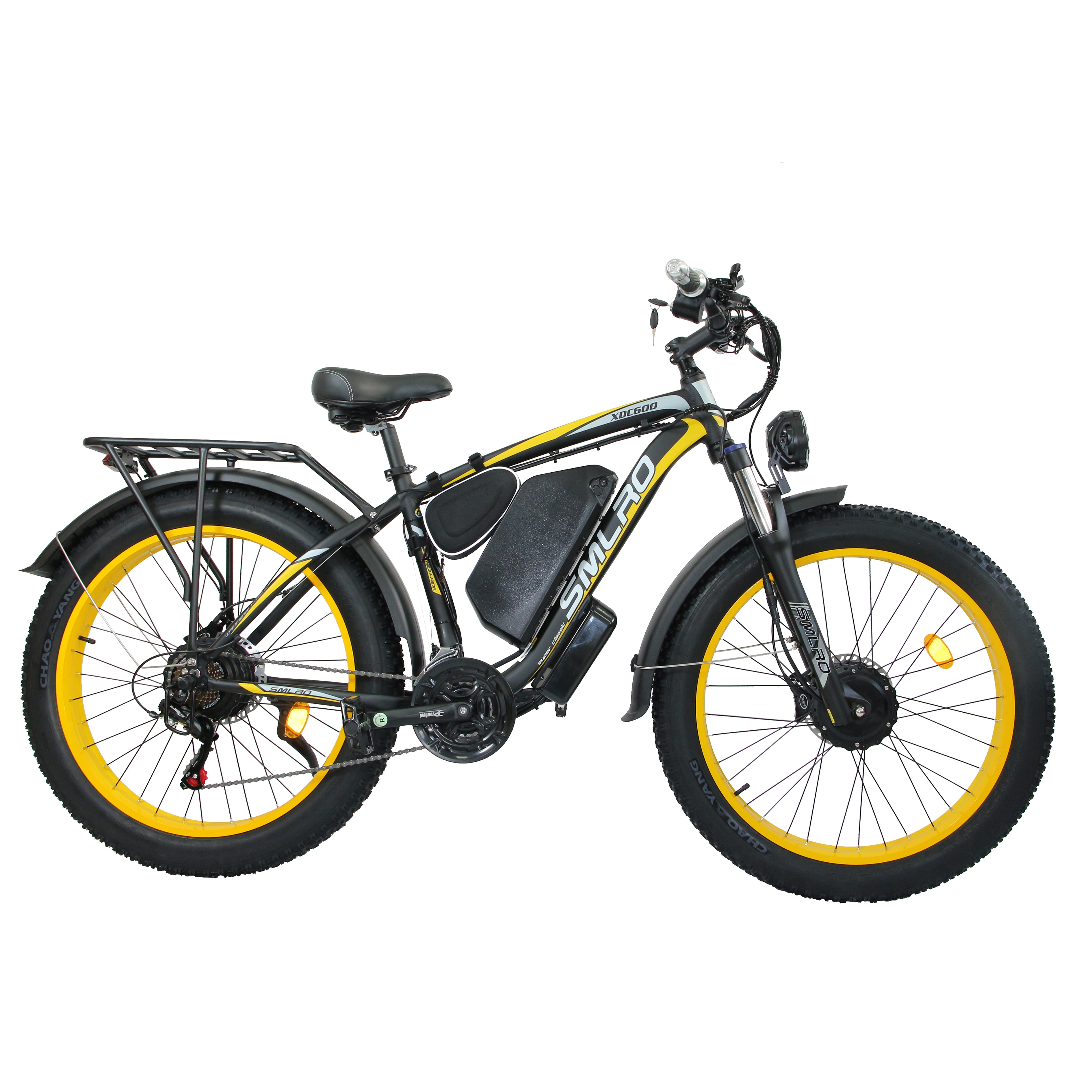 Mountain Exercise Electric Bike 52v/30AH Lithium Battery Mountain Ebike Hydraulic Disc Brake Fat Tire Snow Electric Bicycle