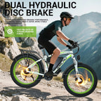 Mountain Exercise Electric Bike 52v/30AH Lithium Battery Mountain Ebike Hydraulic Disc Brake Fat Tire Snow Electric Bicycle