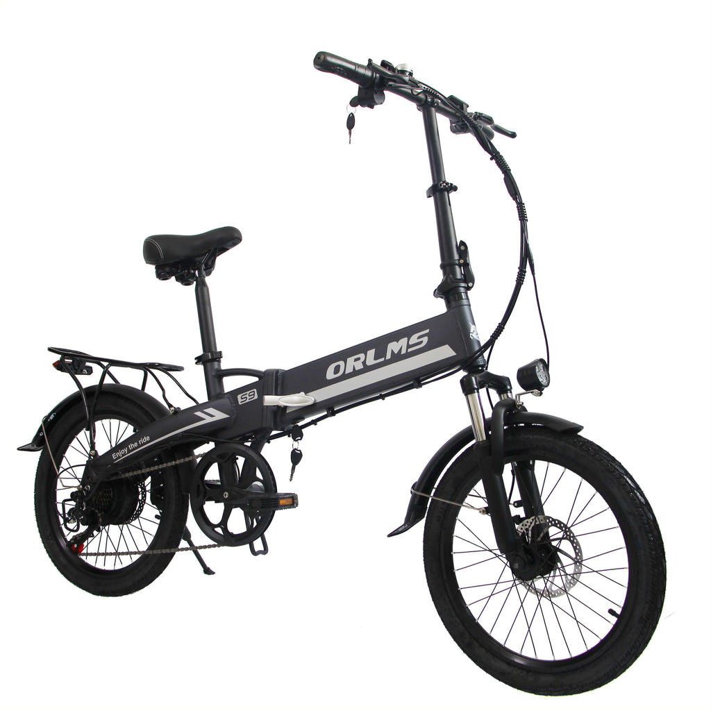 Electric Bike 500W Hub Motor 35 km/h Max Speed 13Ah Removable Battery 30km Range LCD Display