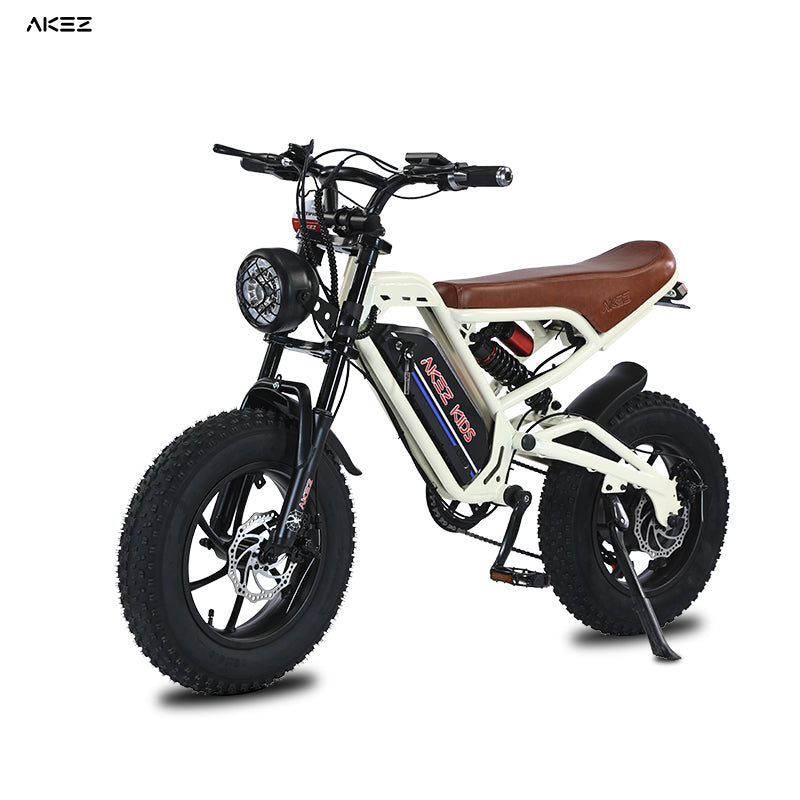 Mini 350W 36V 16-Inch Fat Tire Electric Hybrid Bike New OFF-Road Ebike Mini Fatbike US Warehouse for Children