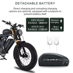 2025 Hot Sale 48V 41AH Electric Bike E Bike Electric Motorcycle Bicycle With 20 Inch Fat Tire