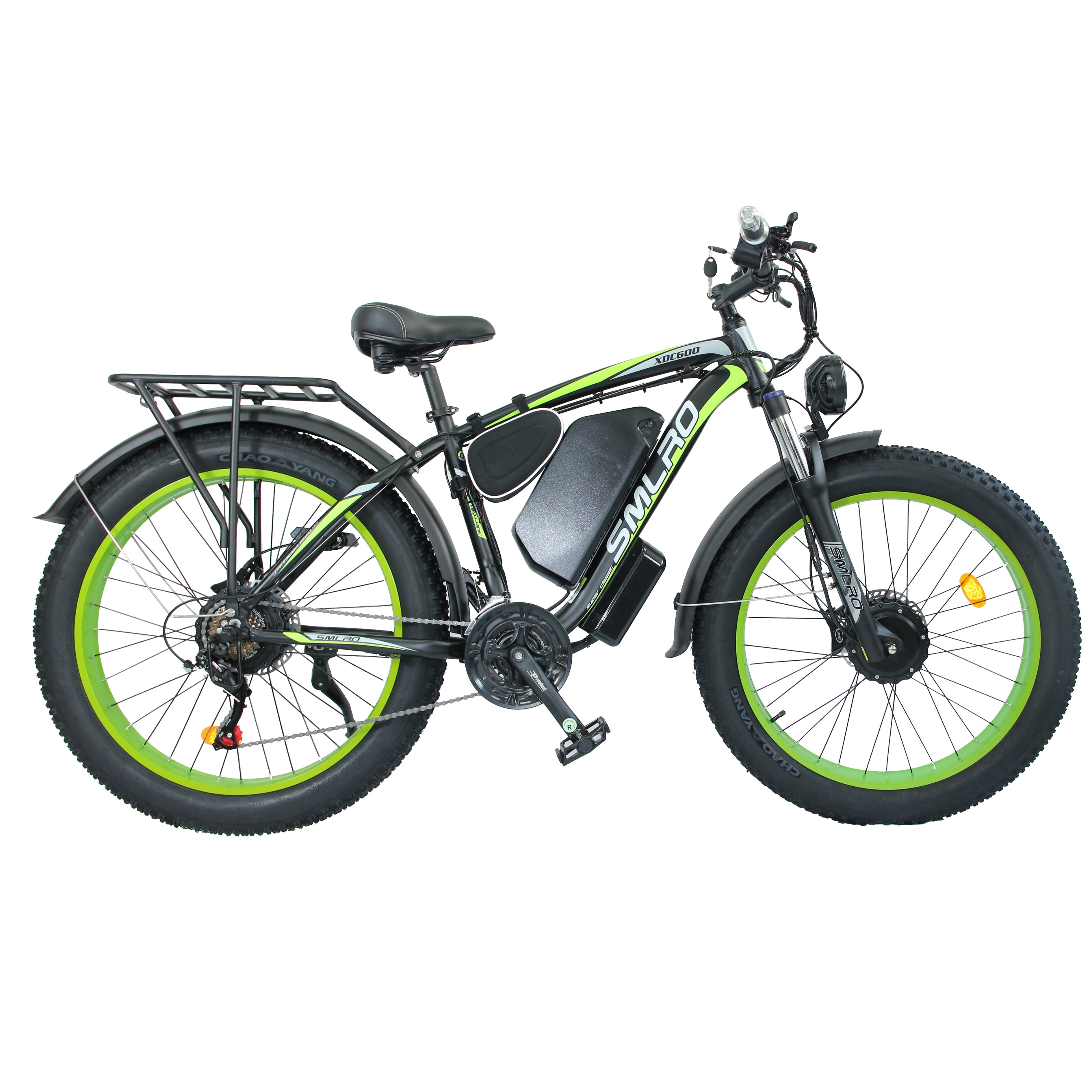 Mountain Exercise Electric Bike 52v/30AH Lithium Battery Mountain Ebike Hydraulic Disc Brake Fat Tire Snow Electric Bicycle