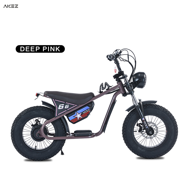 36V 350W 16 Inches Fat Tire Electric Motorcycle Designed for Children Child Motor Bike