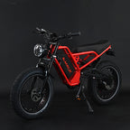2025 Hot Sale 52V 25AH Electric Bike With 20 Inch Fat Tire Down Tube Rear Hub Motor for Commuting