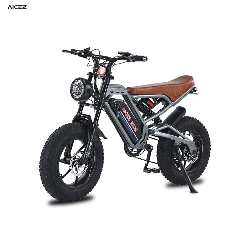 Mini 350W 36V 16-Inch Fat Tire Electric Hybrid Bike New OFF-Road Ebike Mini Fatbike US Warehouse for Children
