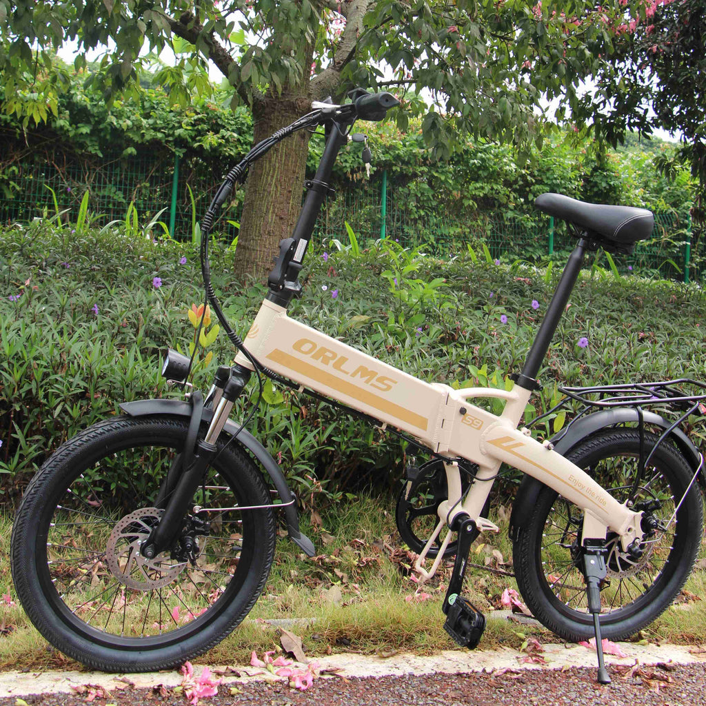 Electric Bike 500W Hub Motor 35 km/h Max Speed 13Ah Removable Battery 30km Range LCD Display