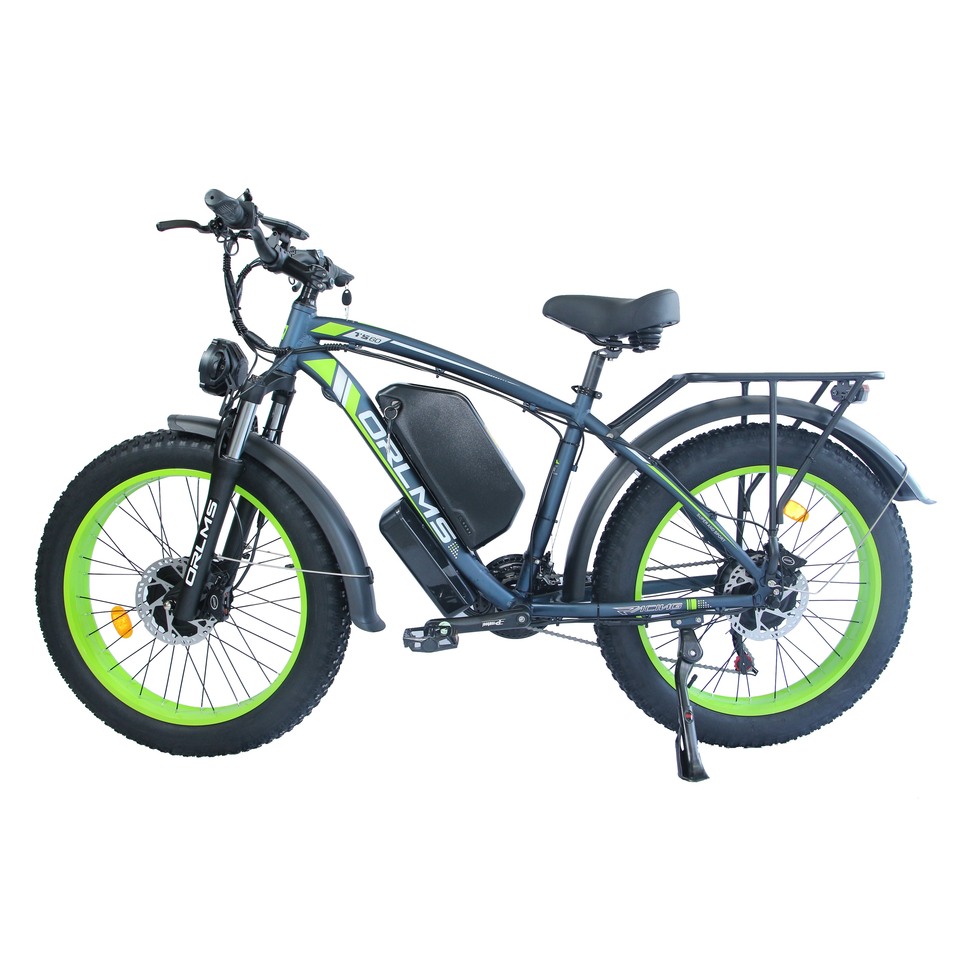 Daul Motor 2000w Ebike Full Suspension Hydraulic Brake Fat Tire Electric Bicycle E-bike Electric Mountain Bike for Adults