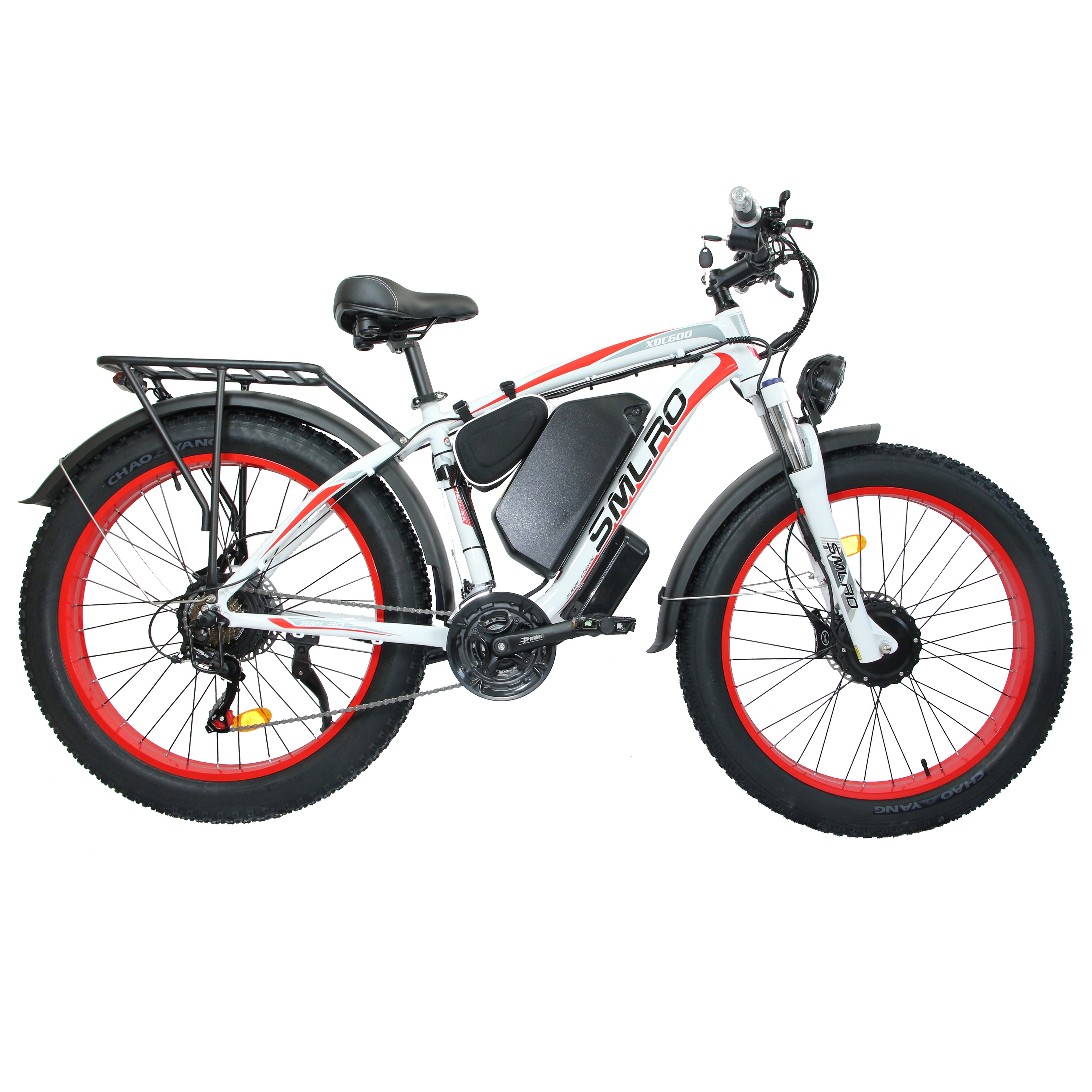 Mountain Exercise Electric Bike 52v/30AH Lithium Battery Mountain Ebike Hydraulic Disc Brake Fat Tire Snow Electric Bicycle