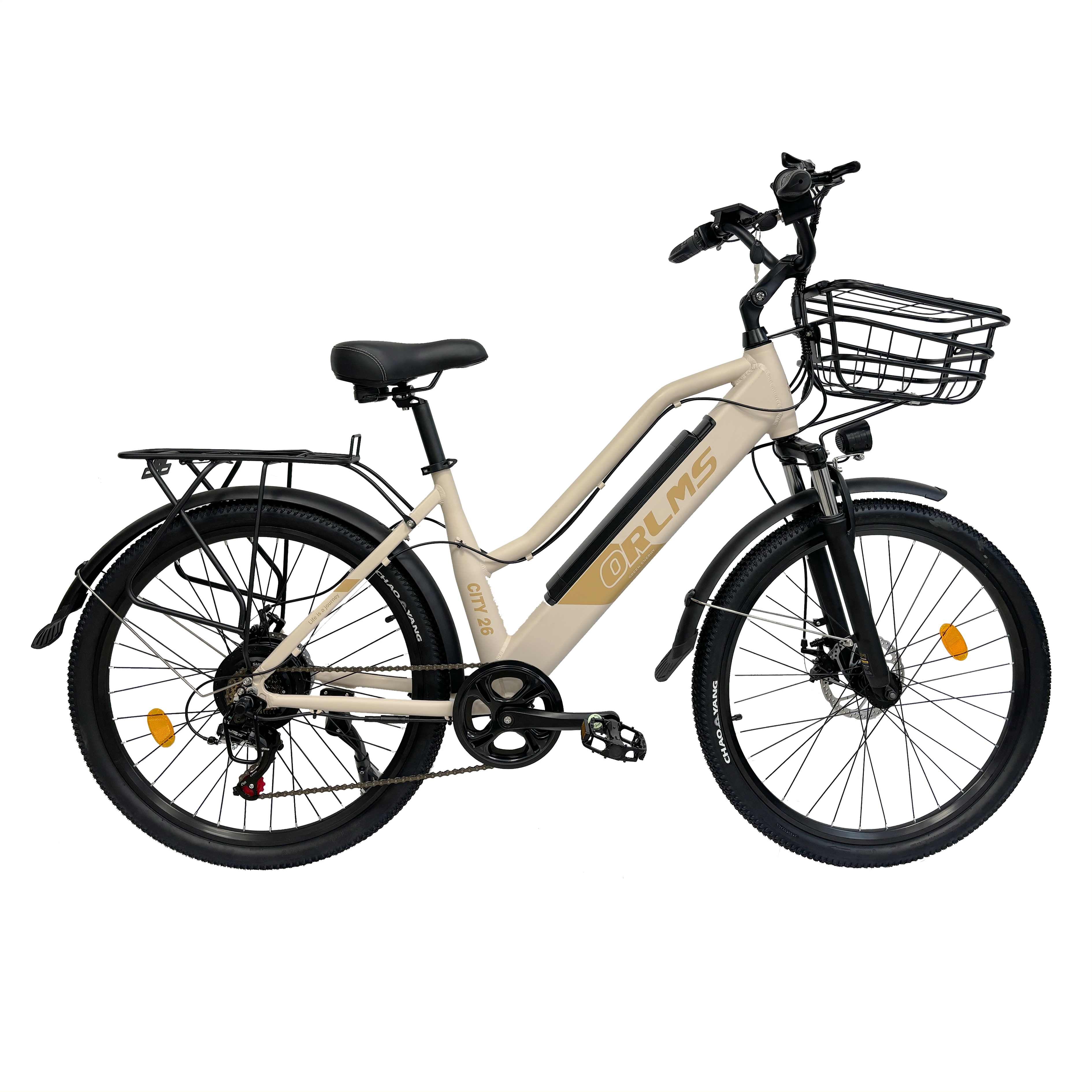 Hot Sale 500W 48V City Electric Bike 7 Speed Variable Speed Electric Bike Women Retro Commuting City Ebike