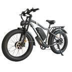2000W Dual Motors 52V Fat Tire Electric Bike 25Ah Battery Hydraulic Brakes Aluminum Frame Long Range Fat Bike
