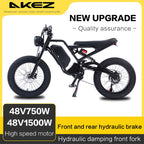 2025 OEM 48V 750W Fat Model Mountain E-Bike Big Aluminum Frame Battery With 13Ah Lithium Power Supply