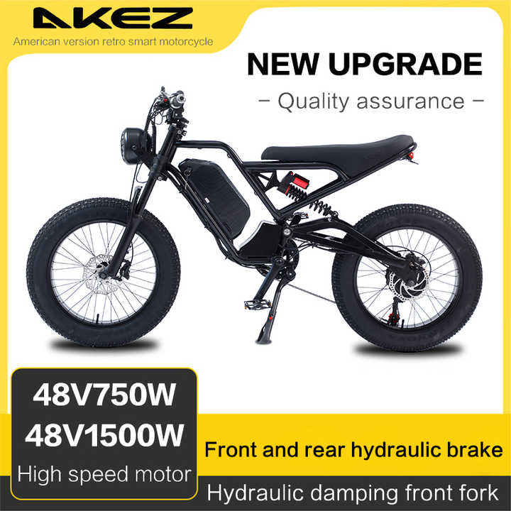 2025 OEM 48V 750W Fat Model Mountain E-Bike Big Aluminum Frame Battery With 13Ah Lithium Power Supply